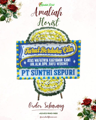 Papan Bunga Duka di Sei Lepan