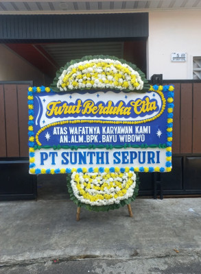 Papan Bunga Duka di Sei Lepan