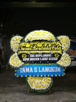 Papan Bunga Duka di Sei Lepan